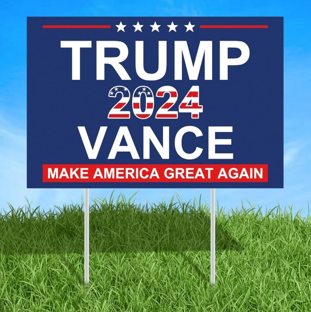 Trump Vance Yard Sign 2024